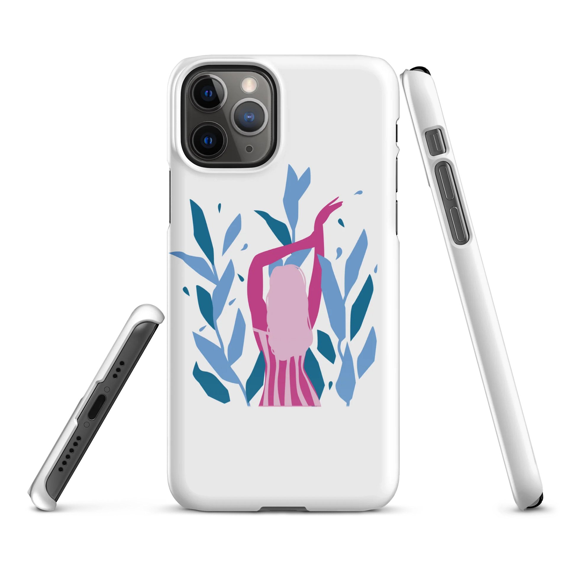 Pink and blue phone case product image (2)