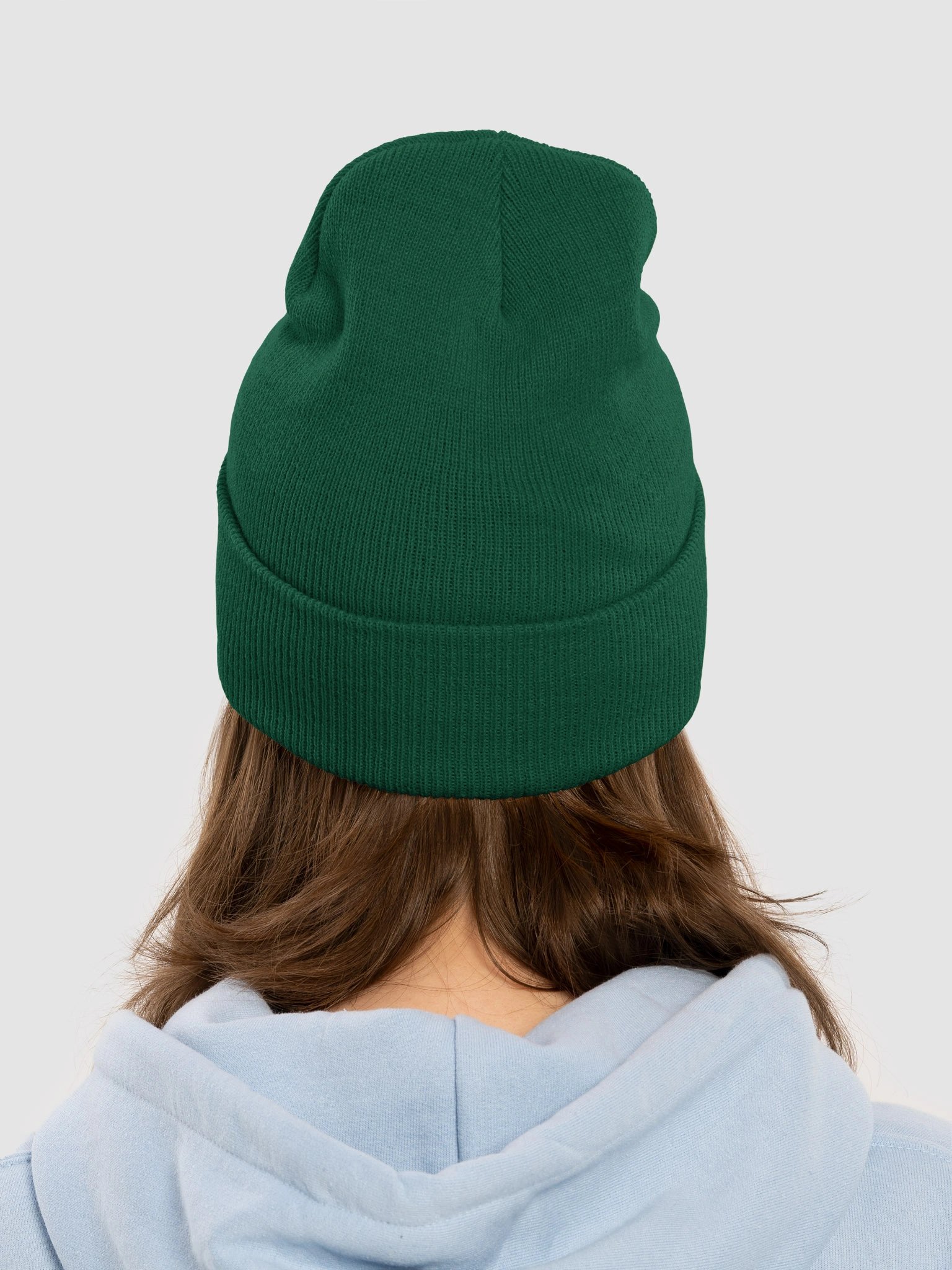 Black Lion "Royalty" Embroidered Crest Cuffed Beanie – Premium Knit Streetwear Headwear product image (4)
