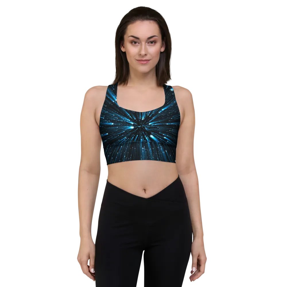 Hyperspace Journey Longline Sports Bra product image (3)