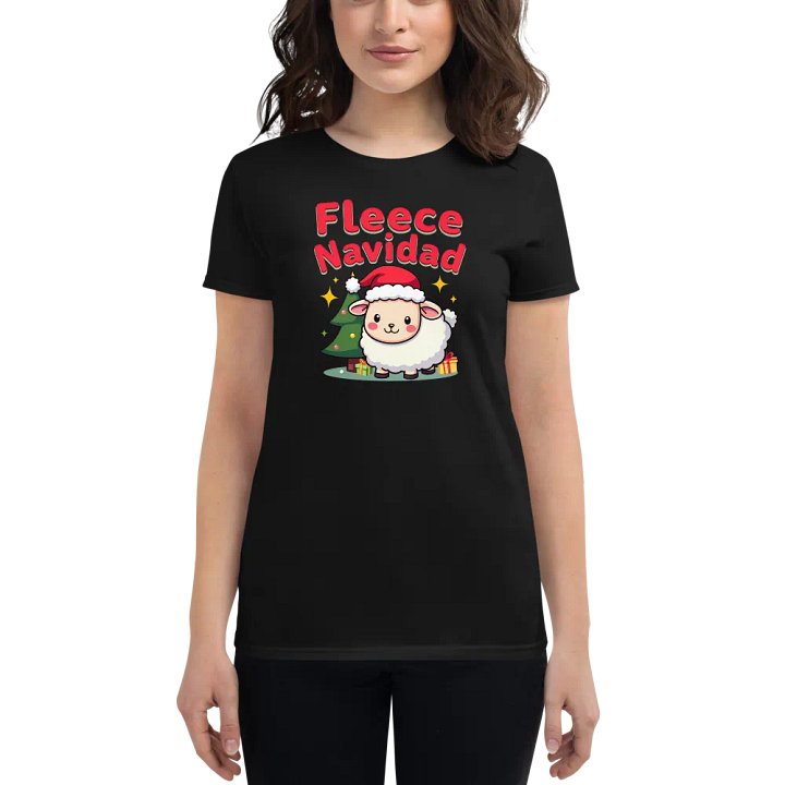 Fleece Navidad Festive Tee product image (1)
