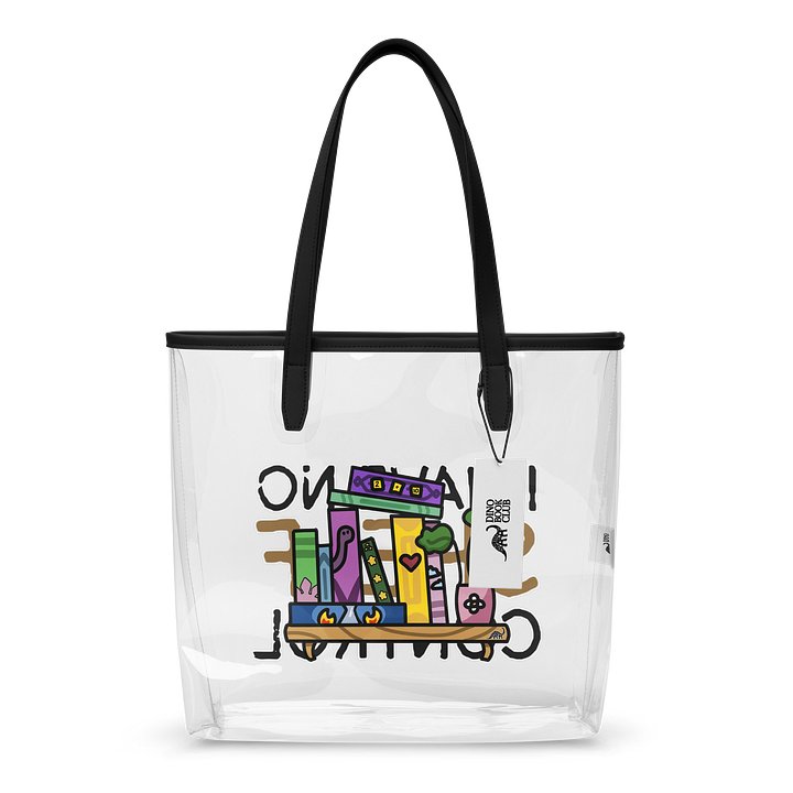 No Shelf Control Clear Tote Bag product image (1)