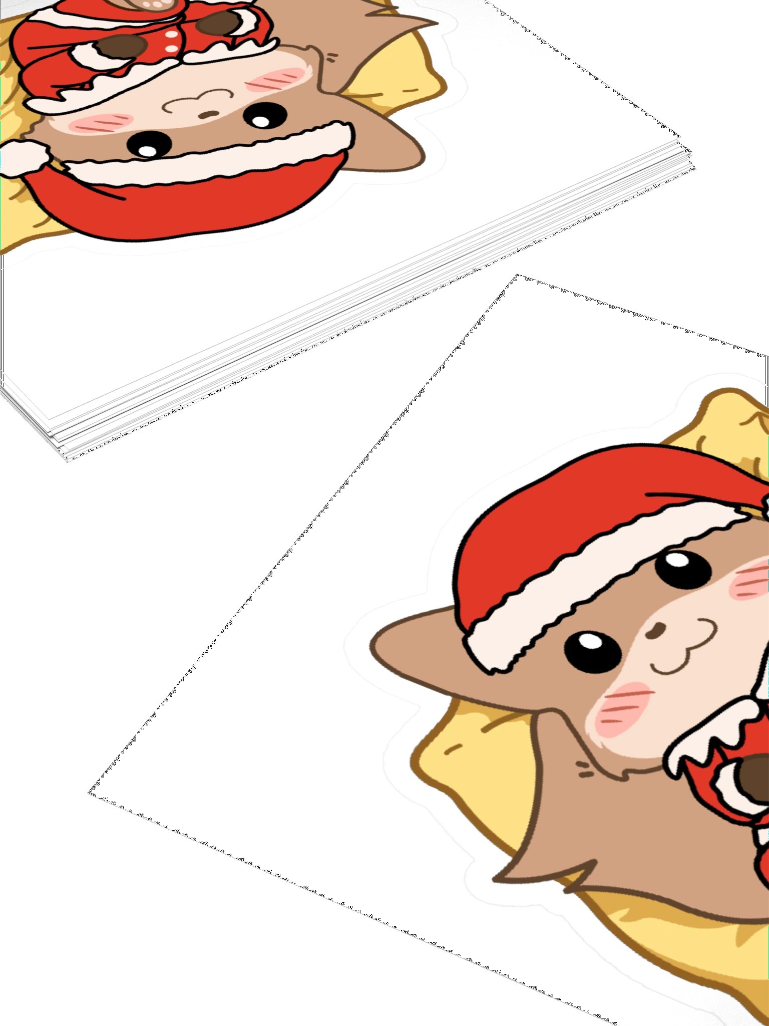 Santa's Little Helper Soupy Sticker product image (4)