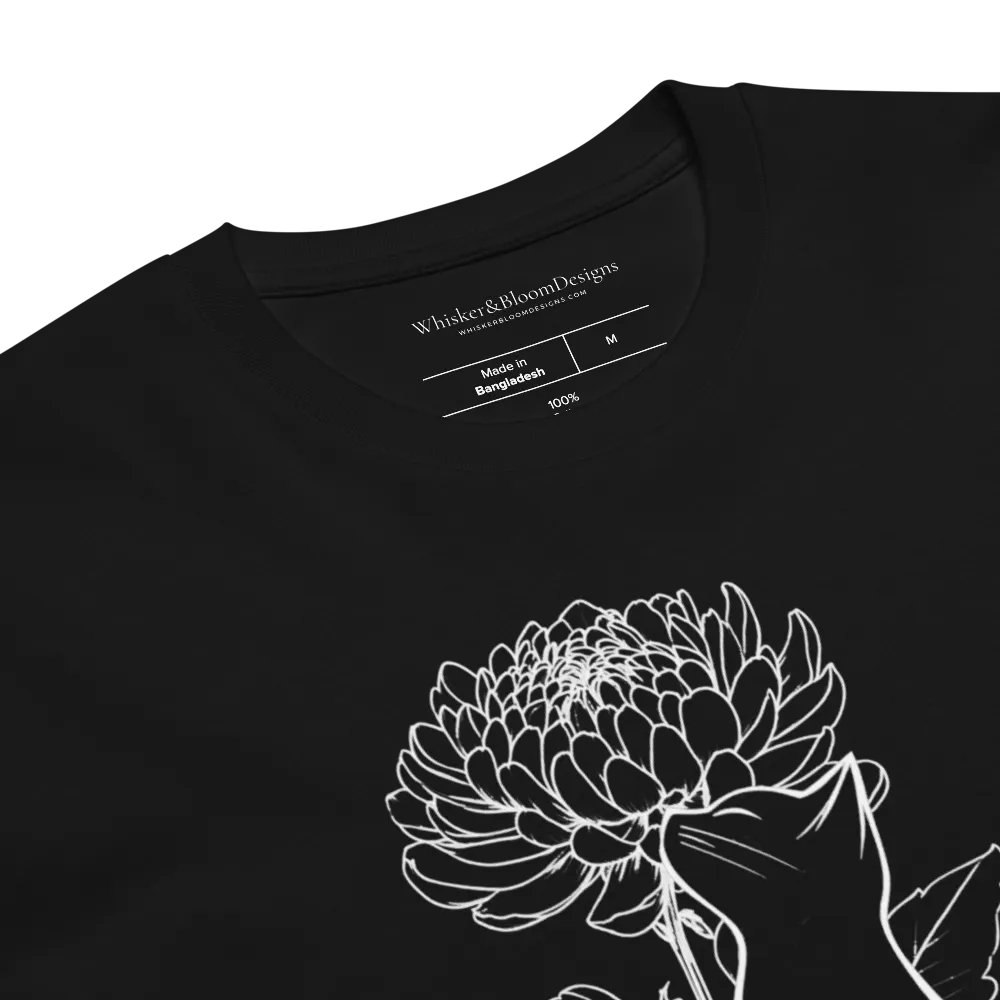 Chrysanthemum Cat Supreme Comfort Crew Neck T-Shirt product image (8)