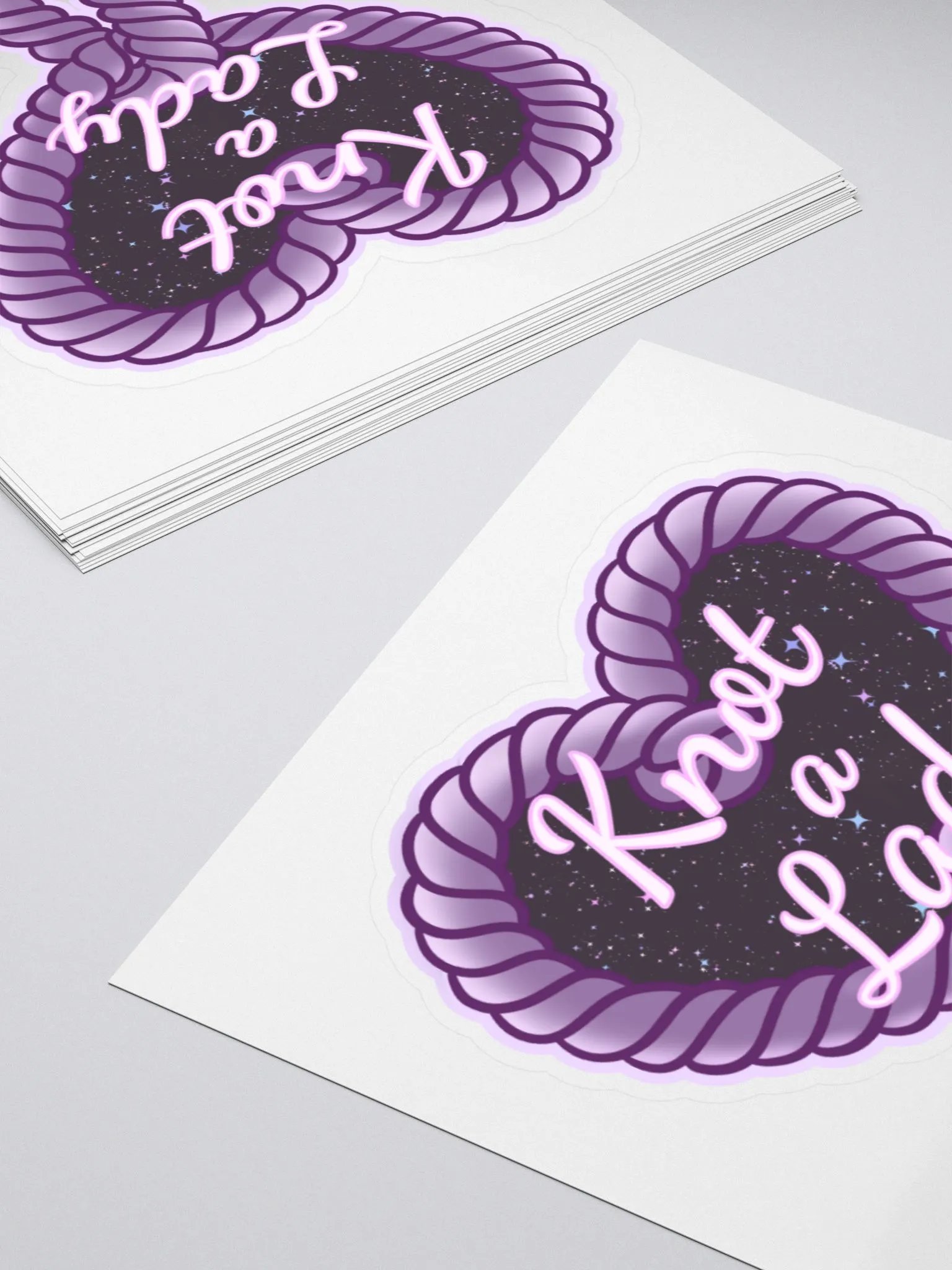Knot a Lady sticker product image (10)