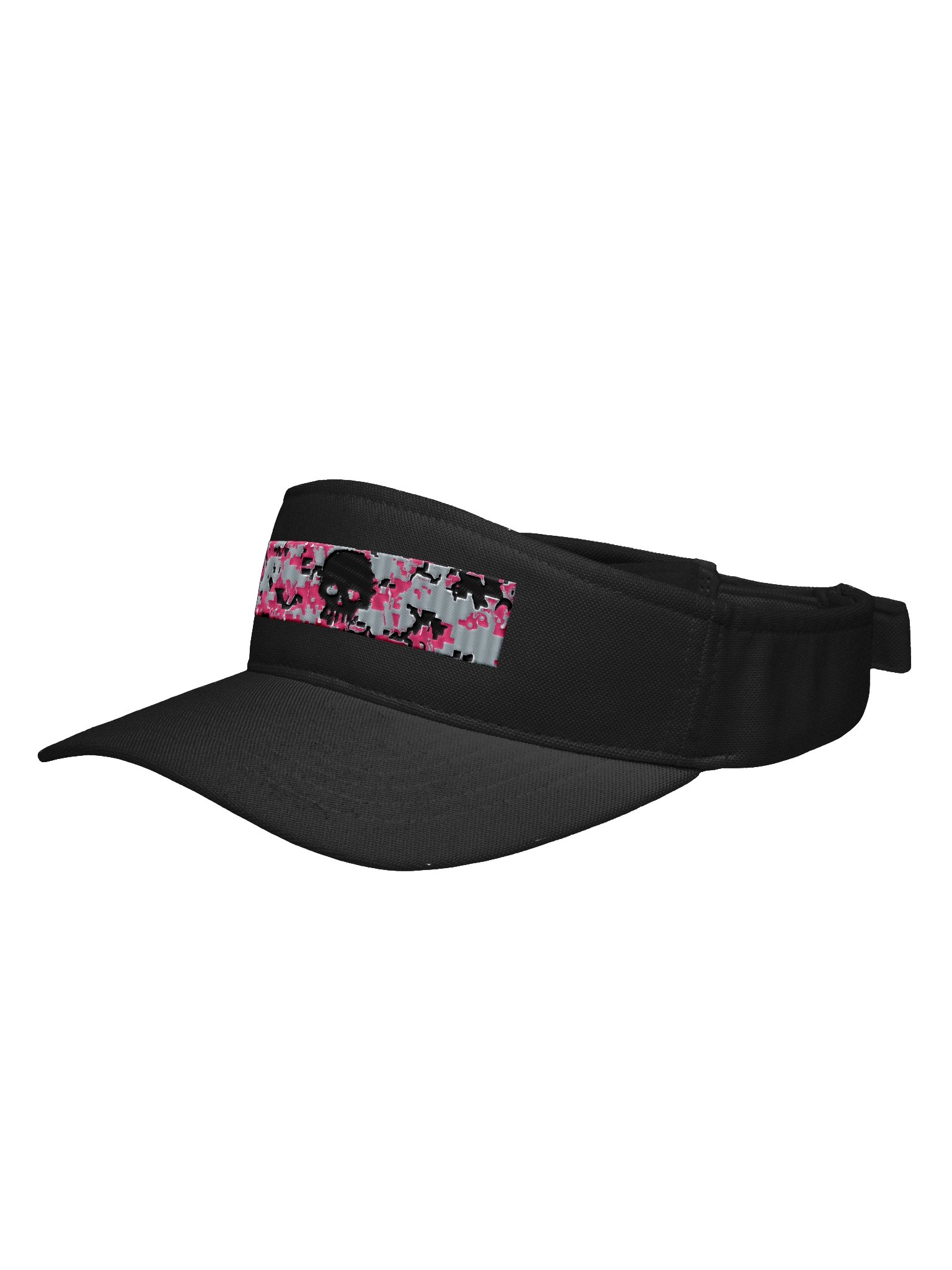 Digital Camo Skull Flexfit Visor product image (2)