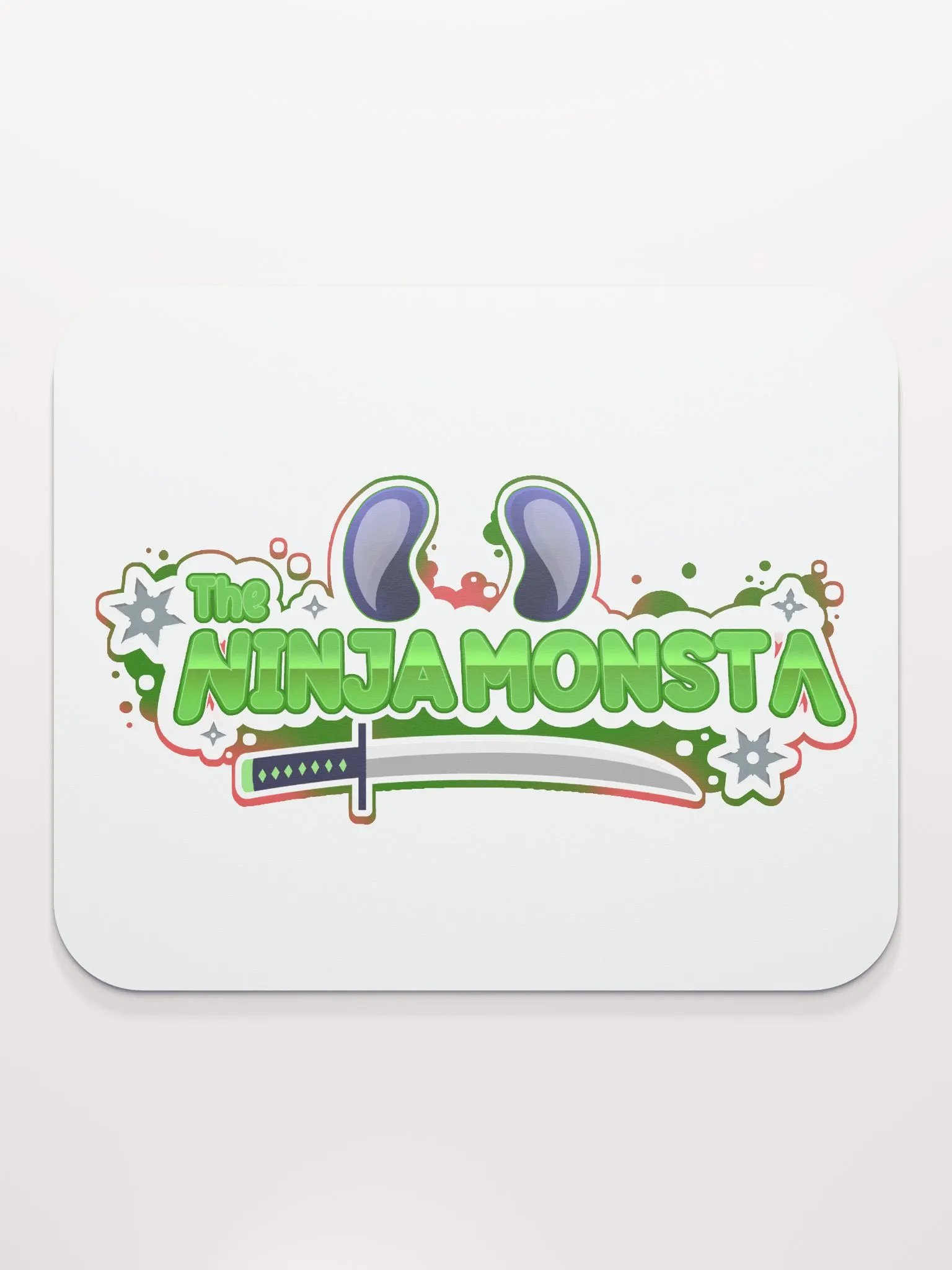 Ninja Monsta Logo Mousepad product image (2)