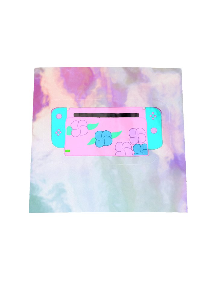 Floral Pastel Game System Sticker product image (1)