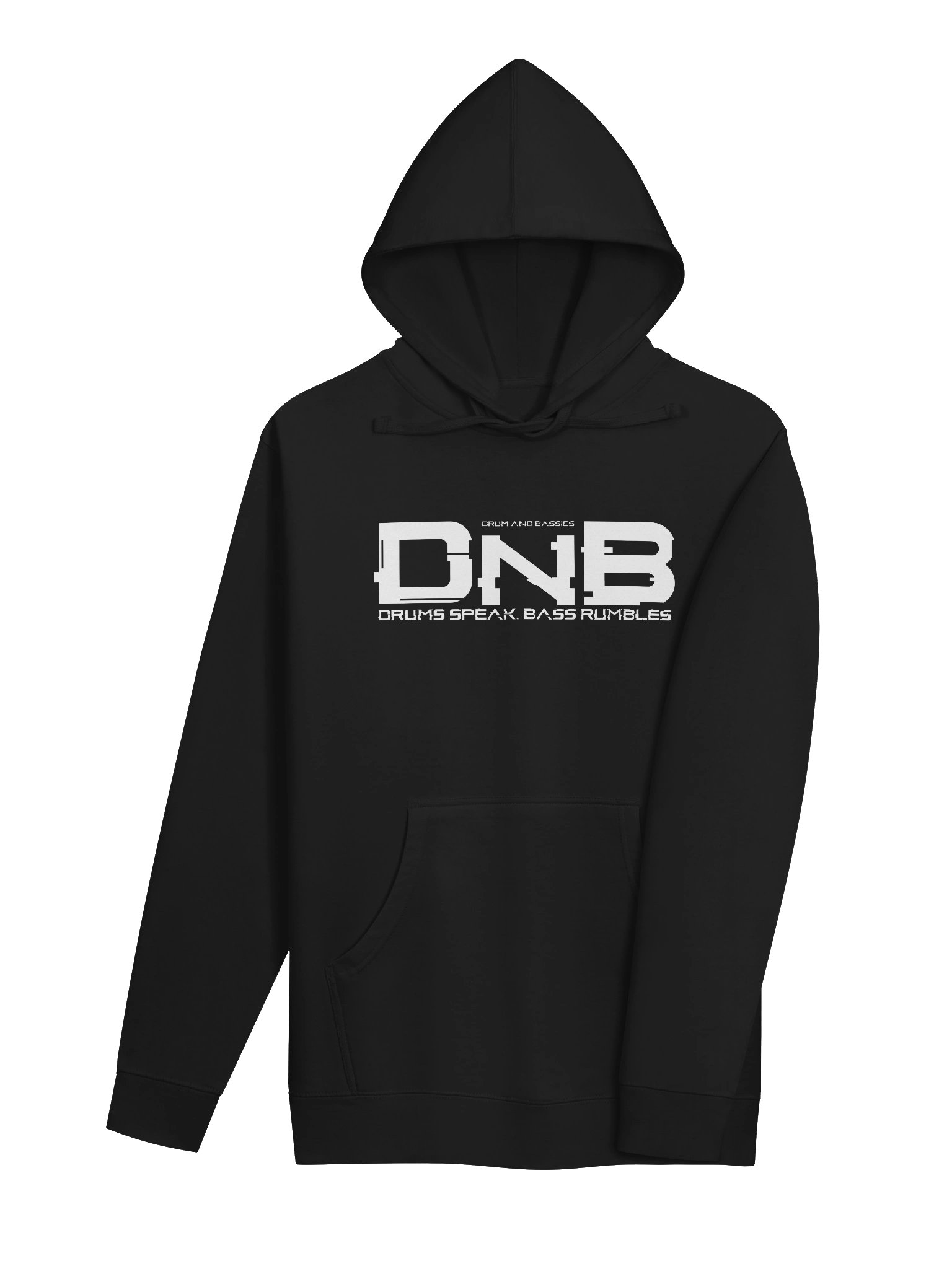 Drums Speak, Bass Rumbles Hoodie product image (3)