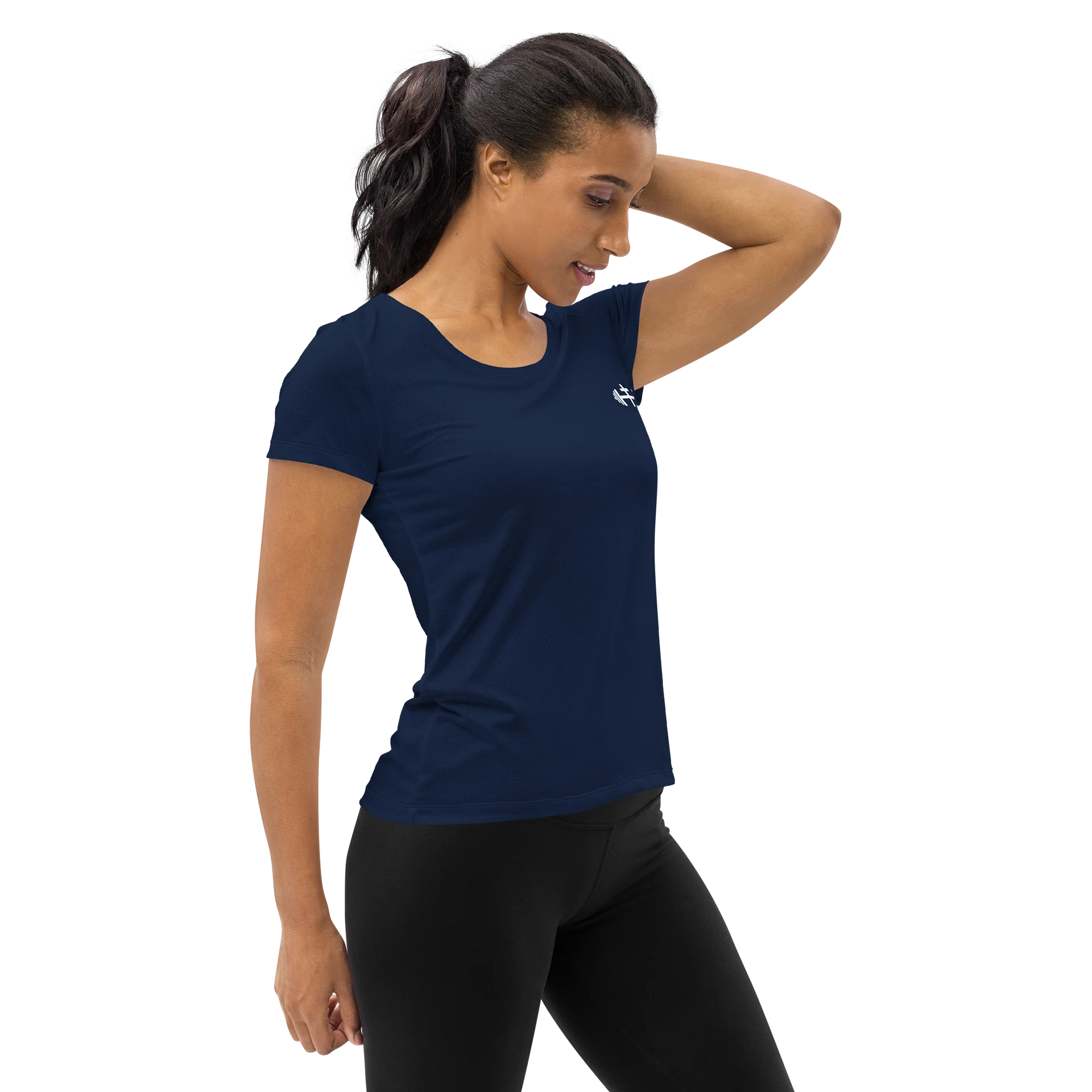 His House Womens Performance T-Shirt - Navy product image (4)