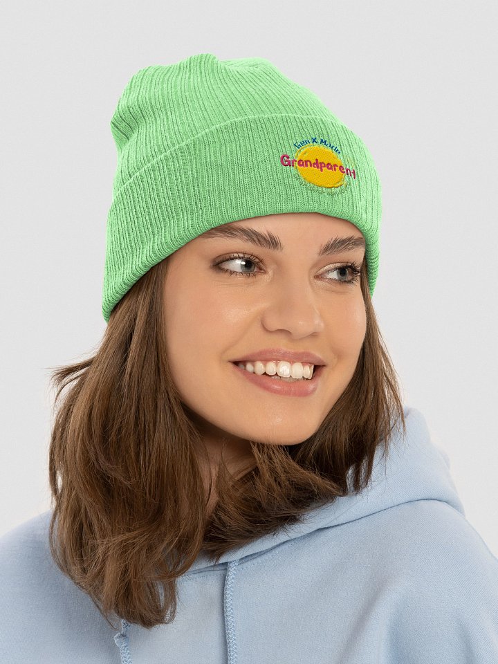 GenX Made Grandparent Ribbed Beanie product image (2)