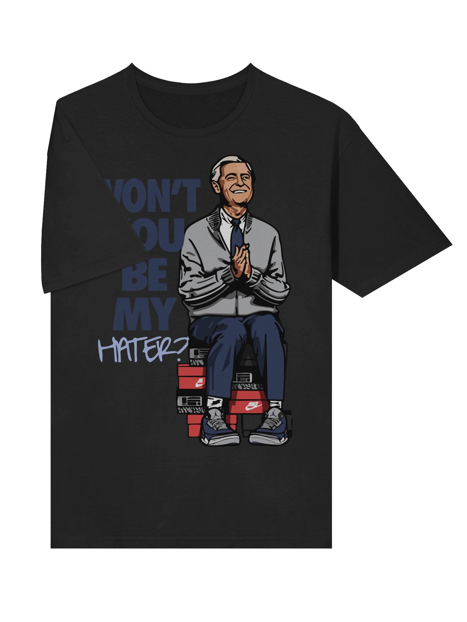 Mr. Rogers Parody – “Won’t You Be My Hater?” Sneakerhead Edition – Gildan Softstyle T-Shirt product image (3)