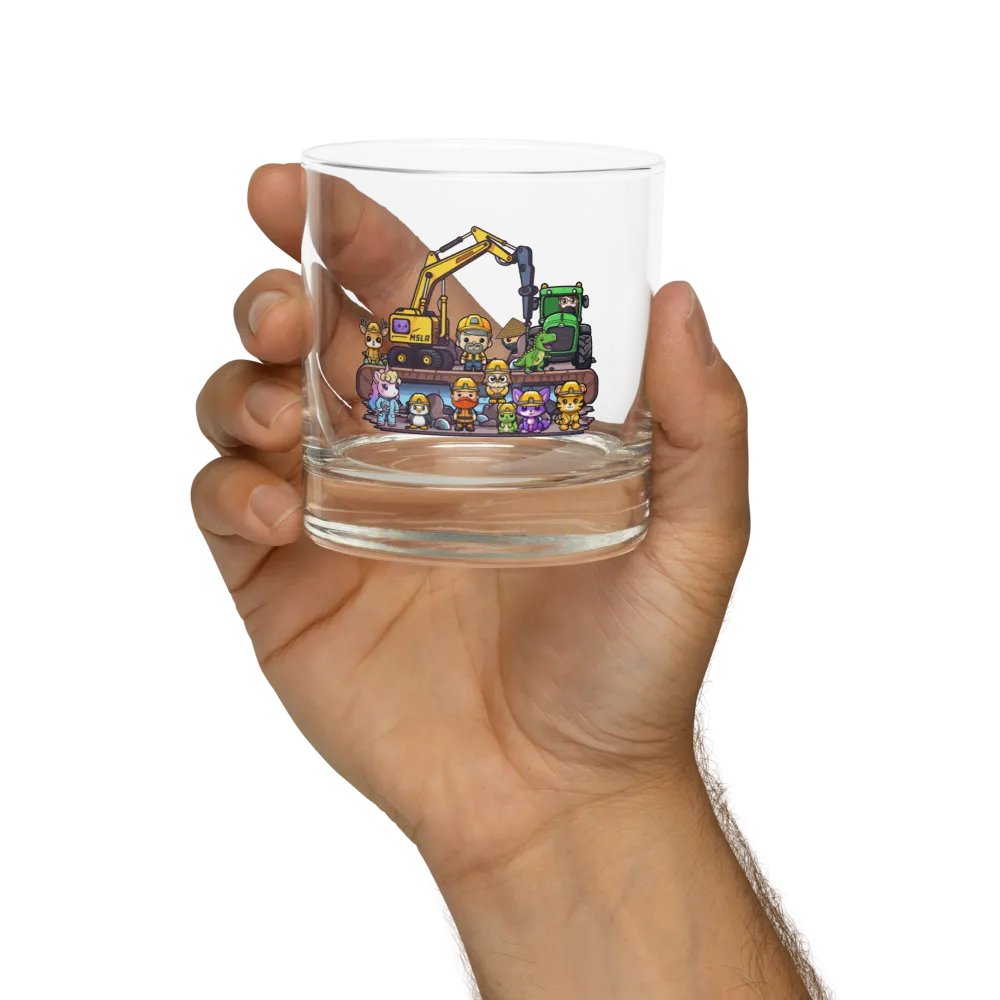 MSLA Pit Crew Rocks Glass product image (2)