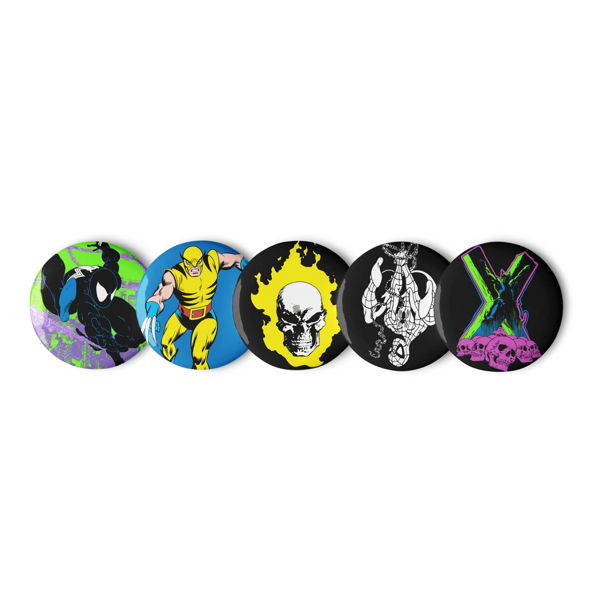 Super Hero Button Set product image (1)