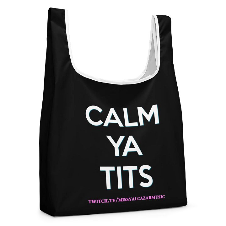Calm Ya Tits shopping bag product image (1)