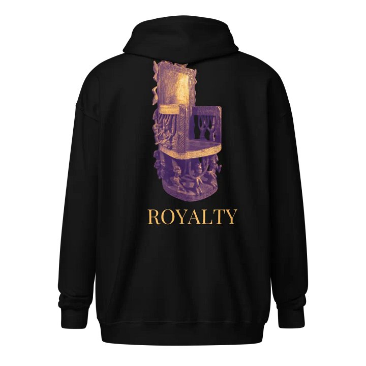 Golden Yele Zip Royalty Hoodie product image (2)
