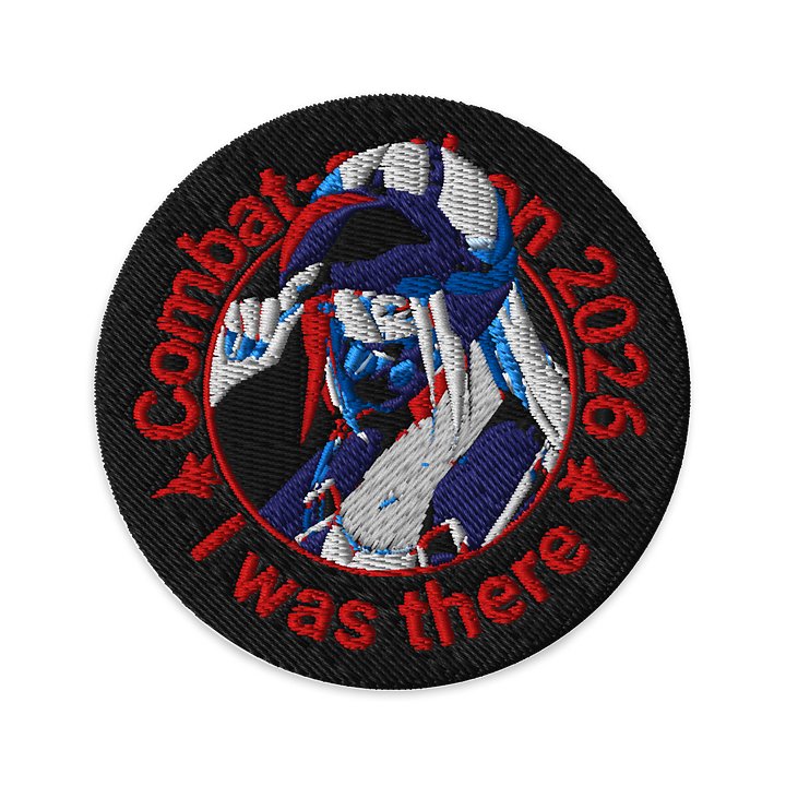 Combat-a-thon I WAS HERE Patch product image (1)