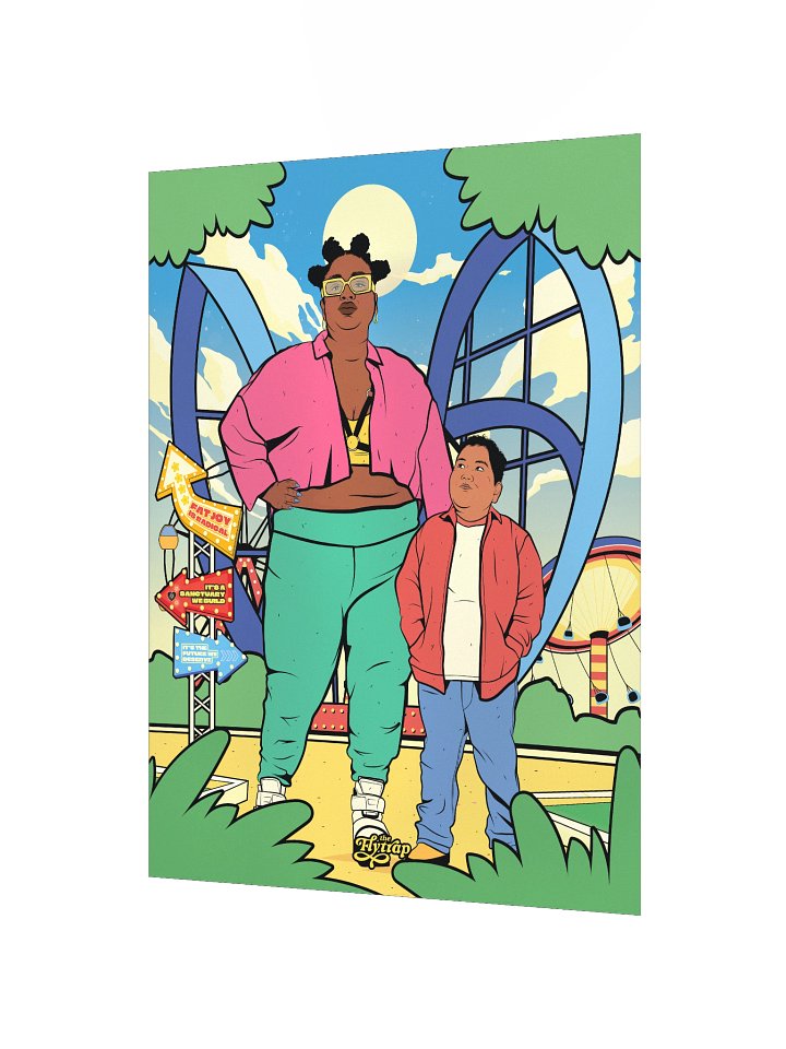 Fat Joy 12x16 poster product image (2)