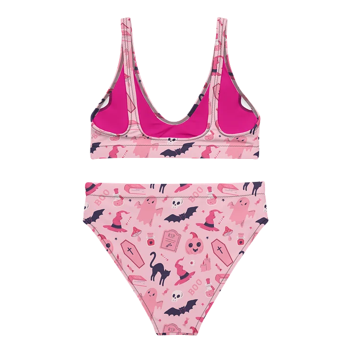 Pink Spooky High Waist Bikini product image (2)