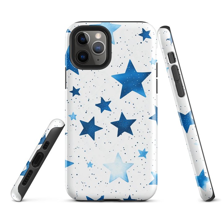 Blue Stars iPhone® Tough Case product image (1)