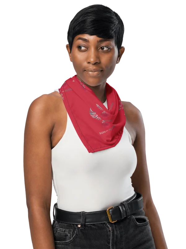 Son of Alvoda Crimson Red Bandana product image (1)