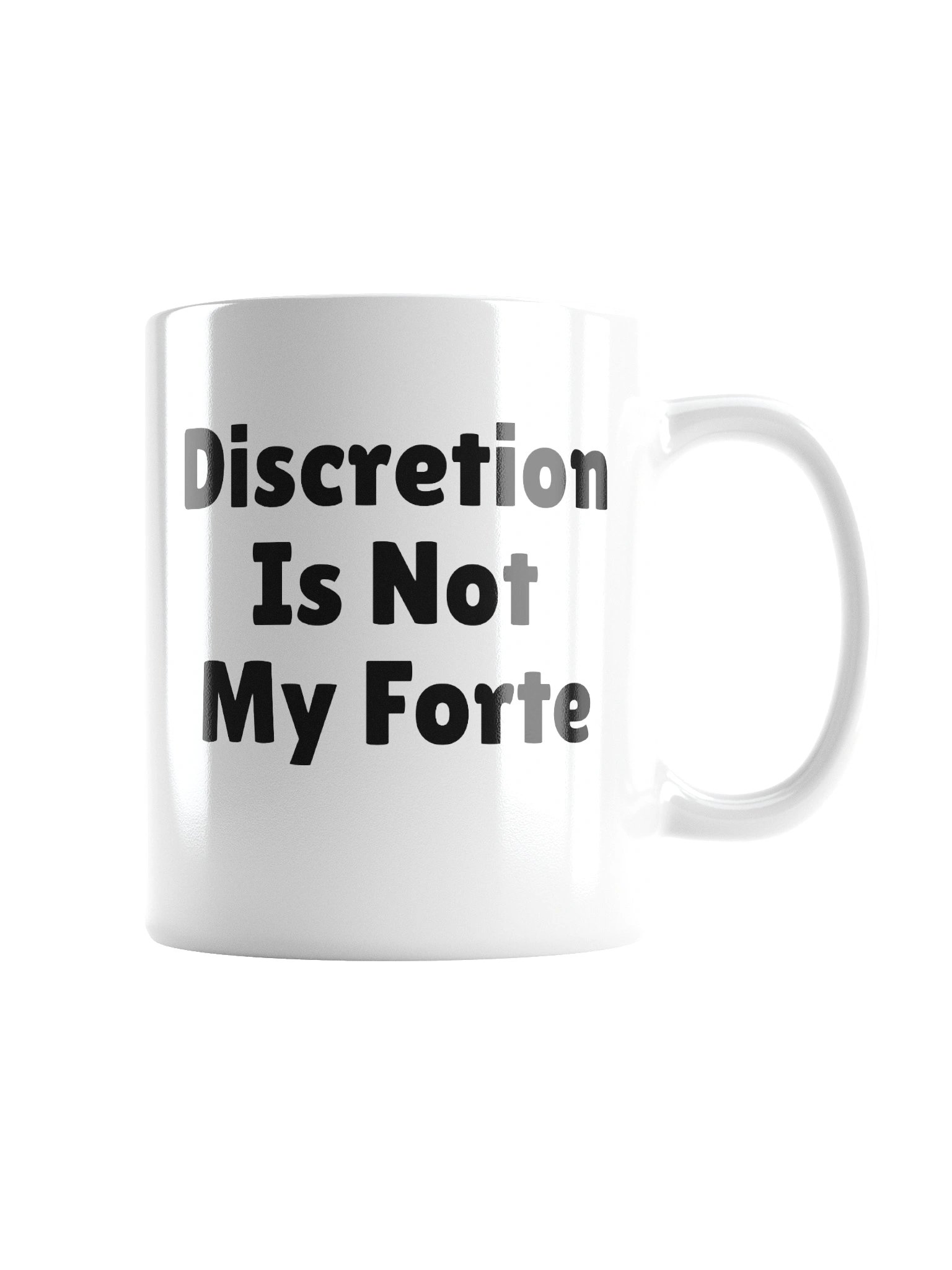 Discretion Is Not My Forte Mug Cup product image (6)