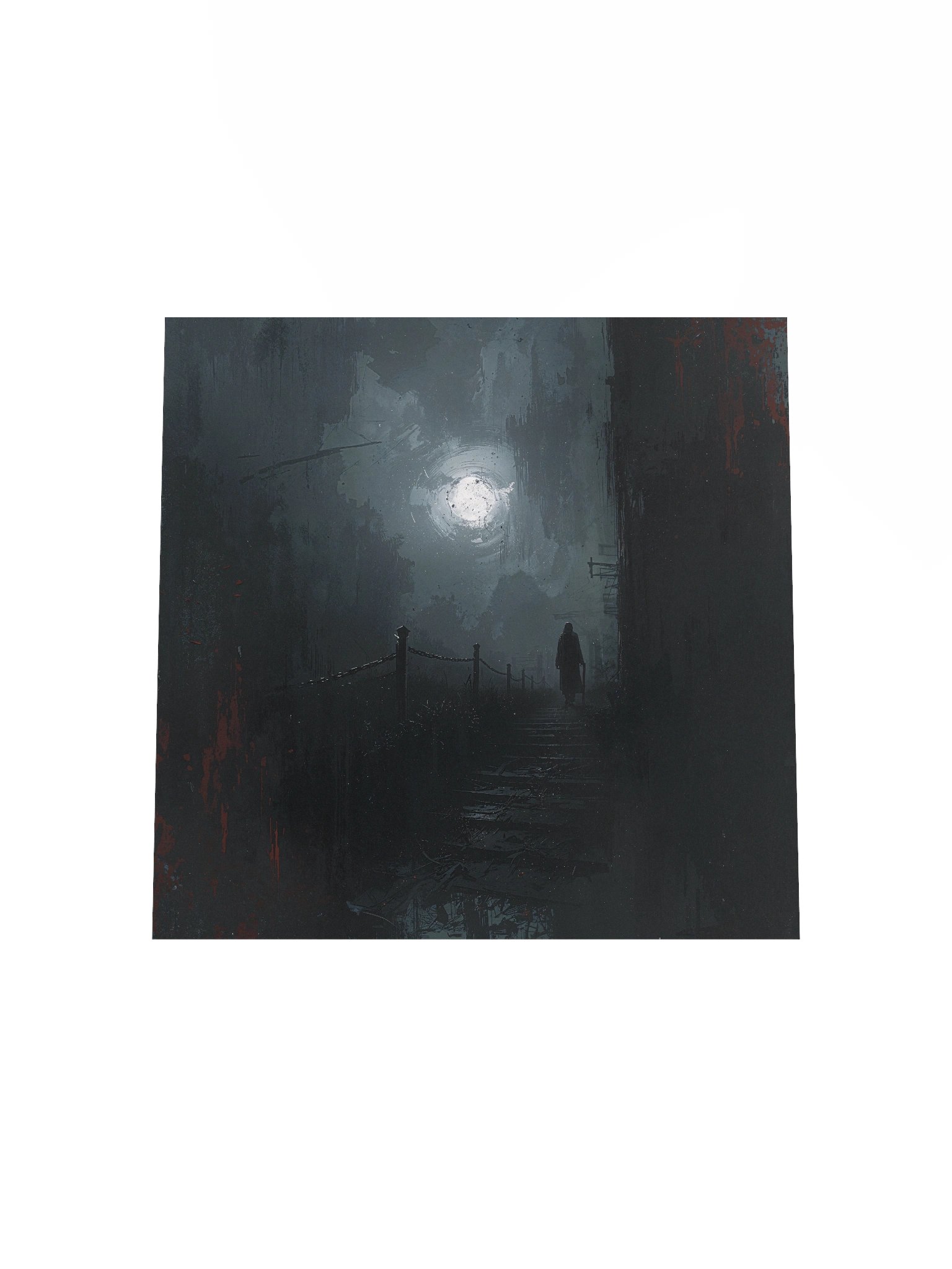 Moonlit Silence Matte Poster product image (16)