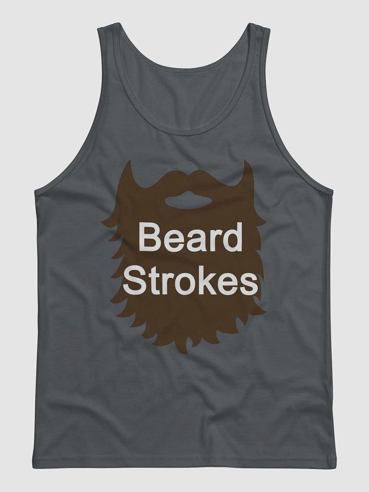Beard Strokes Tank Top - Unisex (Brown Beard) product image (1)