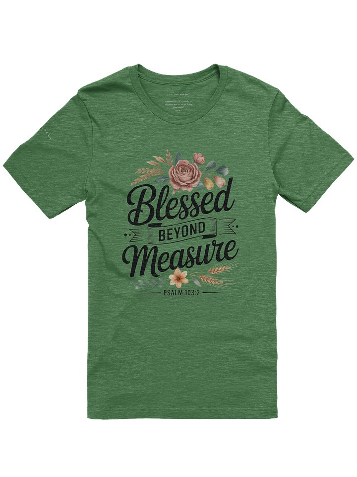 Blessed Beyond Measure Womens T-Shirt product image (1)