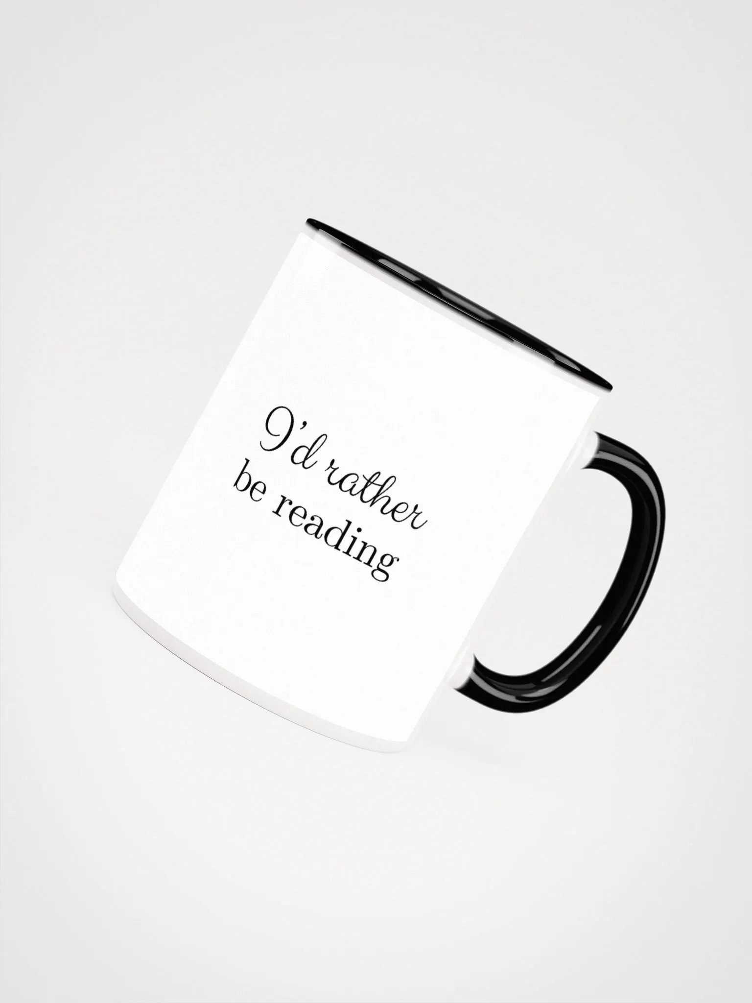 "I'd rather be reading" mug product image (8)
