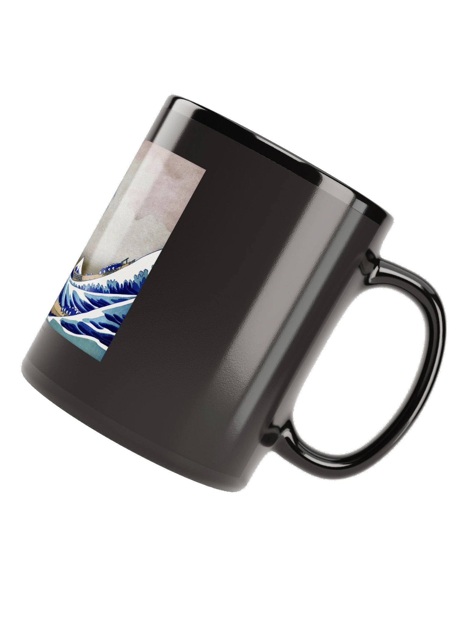 The Great Wave off Kanagawa — Black Mug product image (6)
