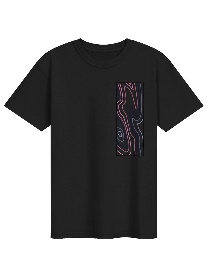 Omni topo map Regular Tee Vertical product image (1)