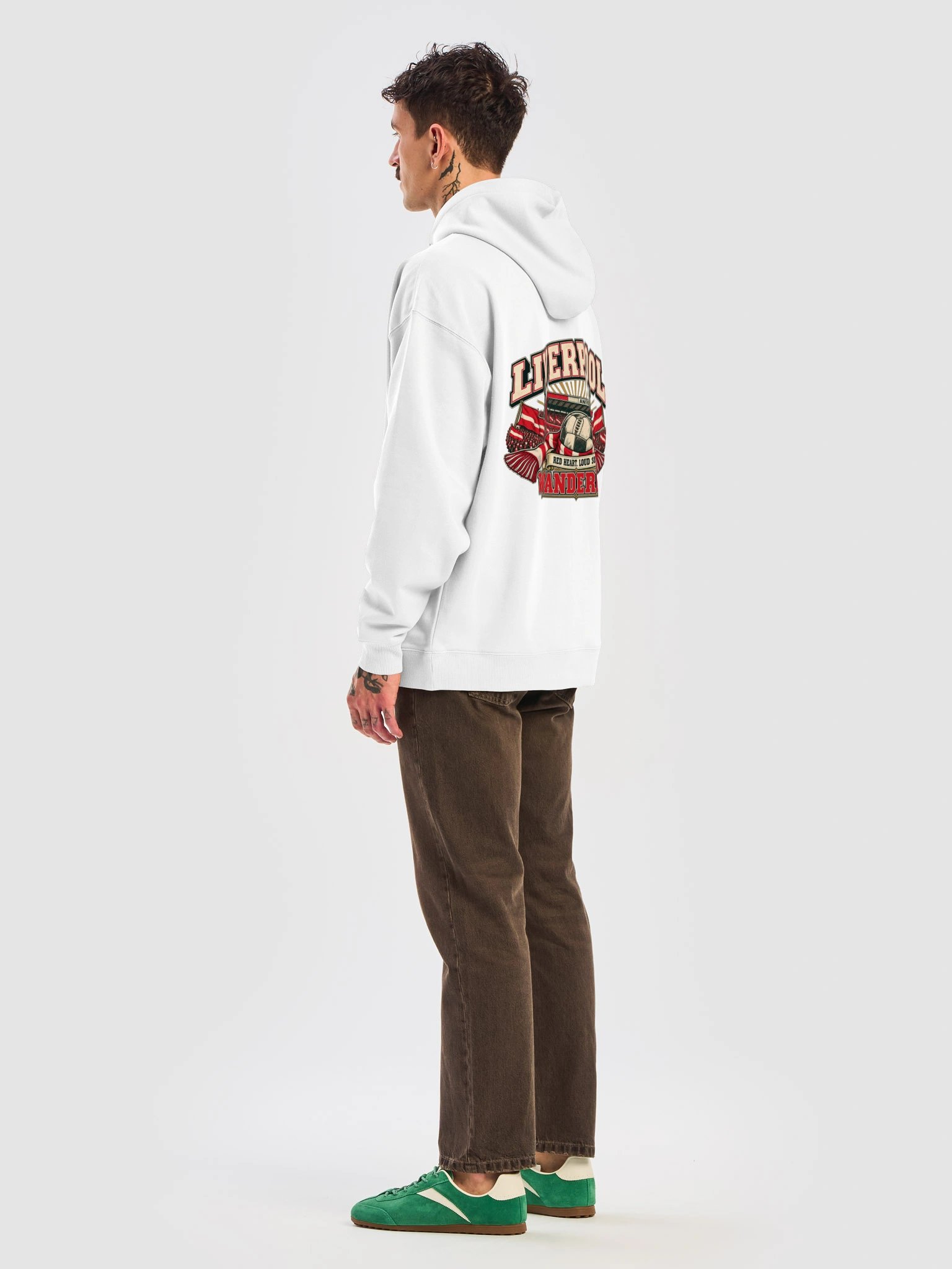 Liverpool Retro Football Hoodie | WanderOdd product image (47)