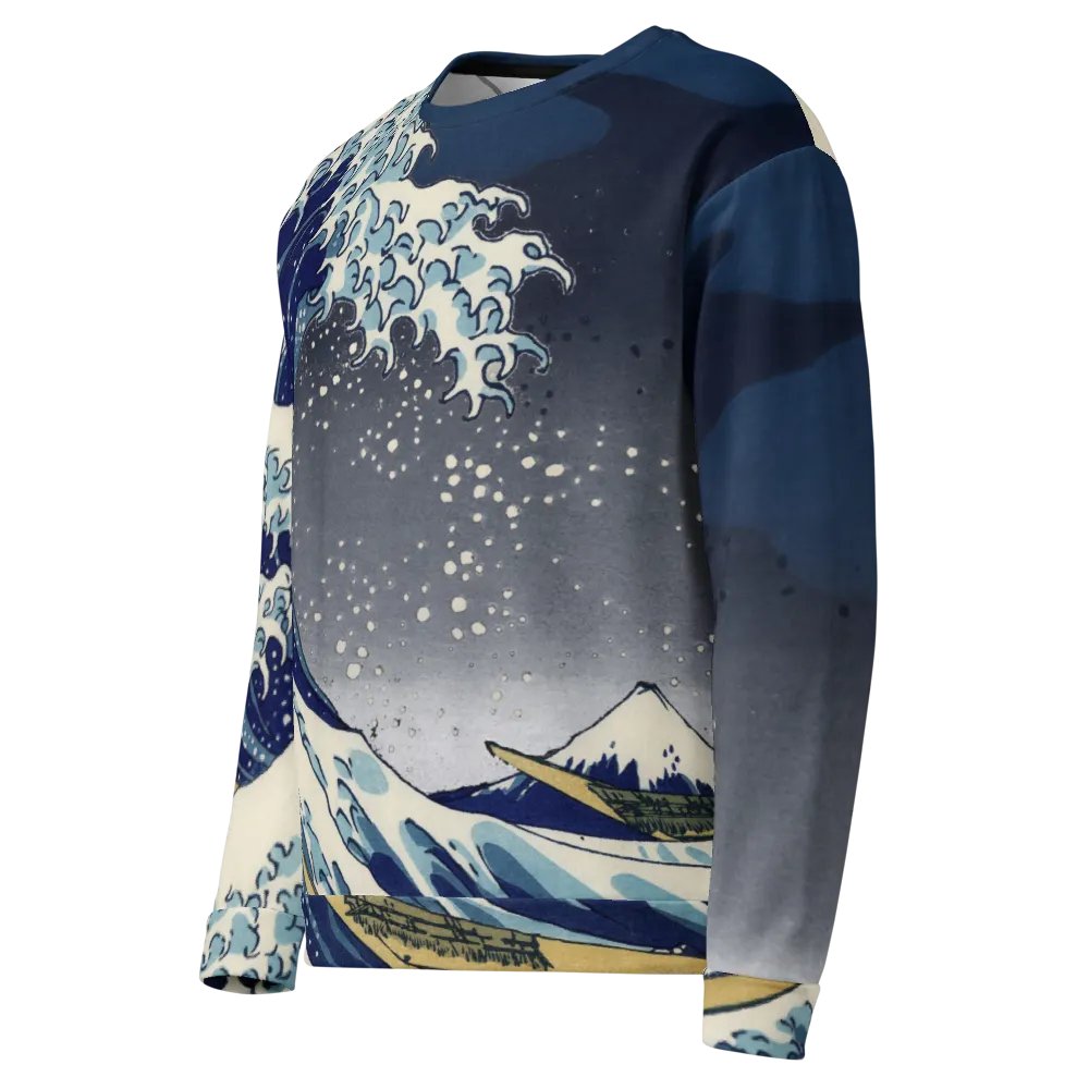Great Wave Kanagawa Night Sweatshirt product image (3)