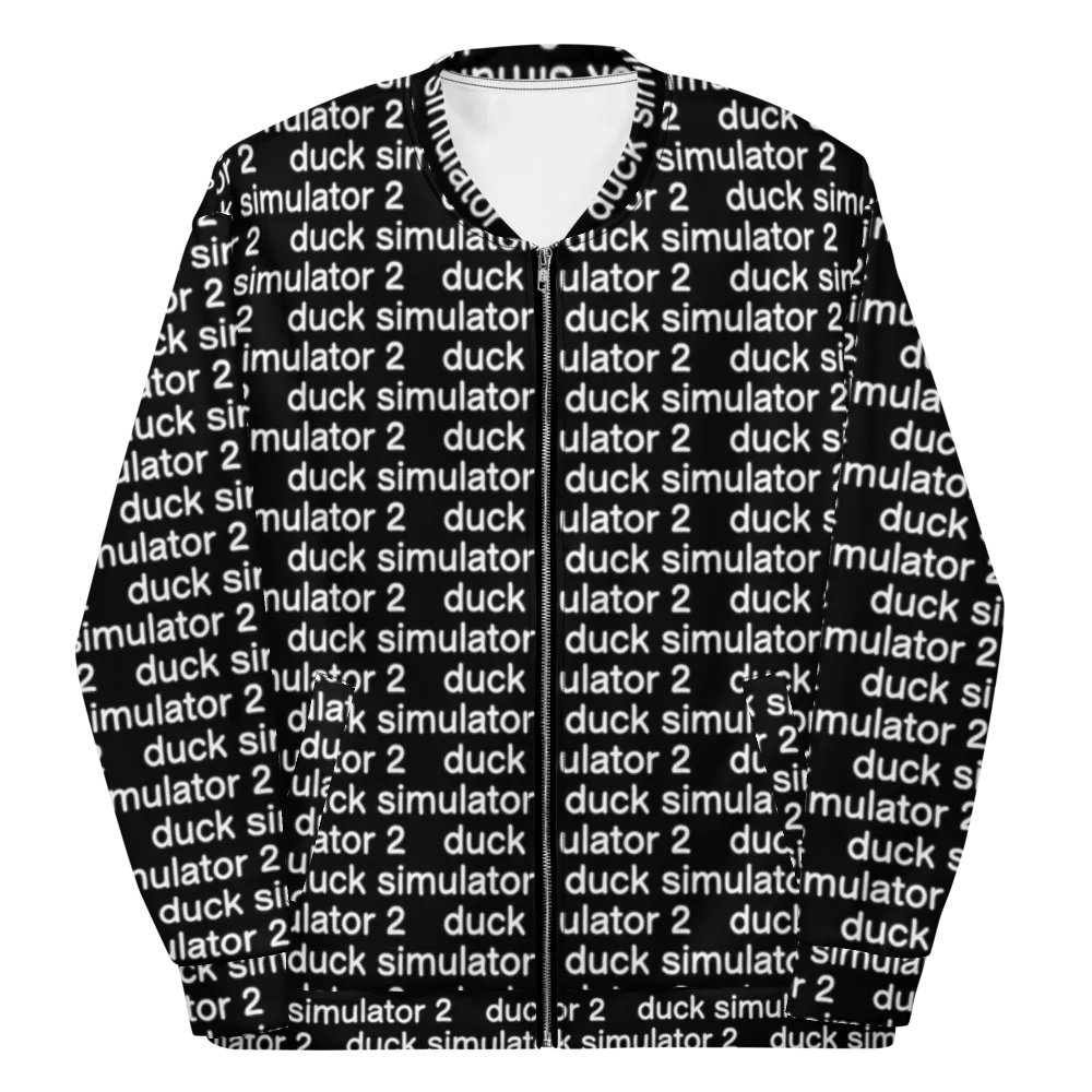 Unisex Duck Simulator 2 Drippy Bomber Jacket product image (8)