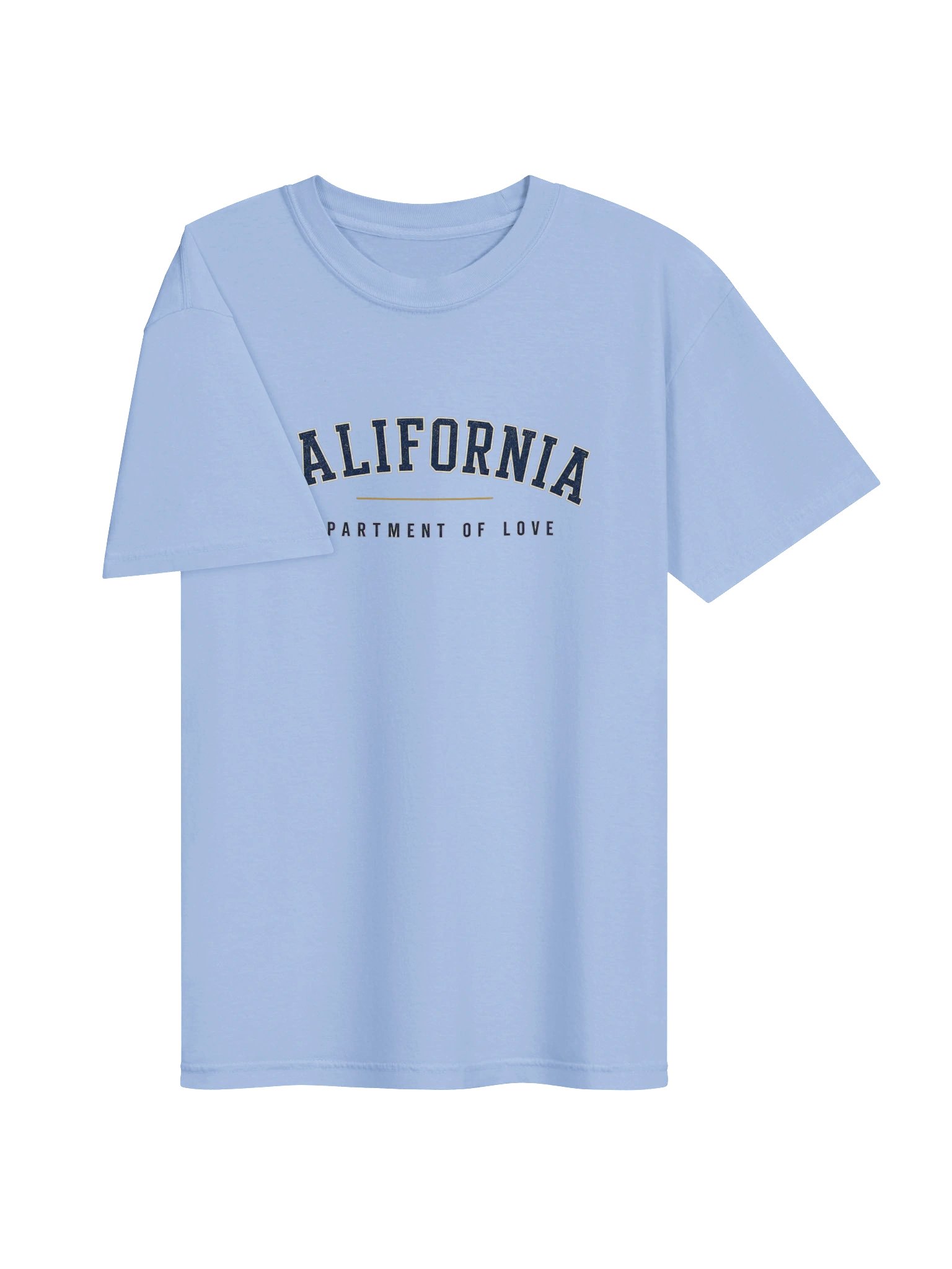 California Department of Love Tee - Collegiate Arch Shirt product image (3)