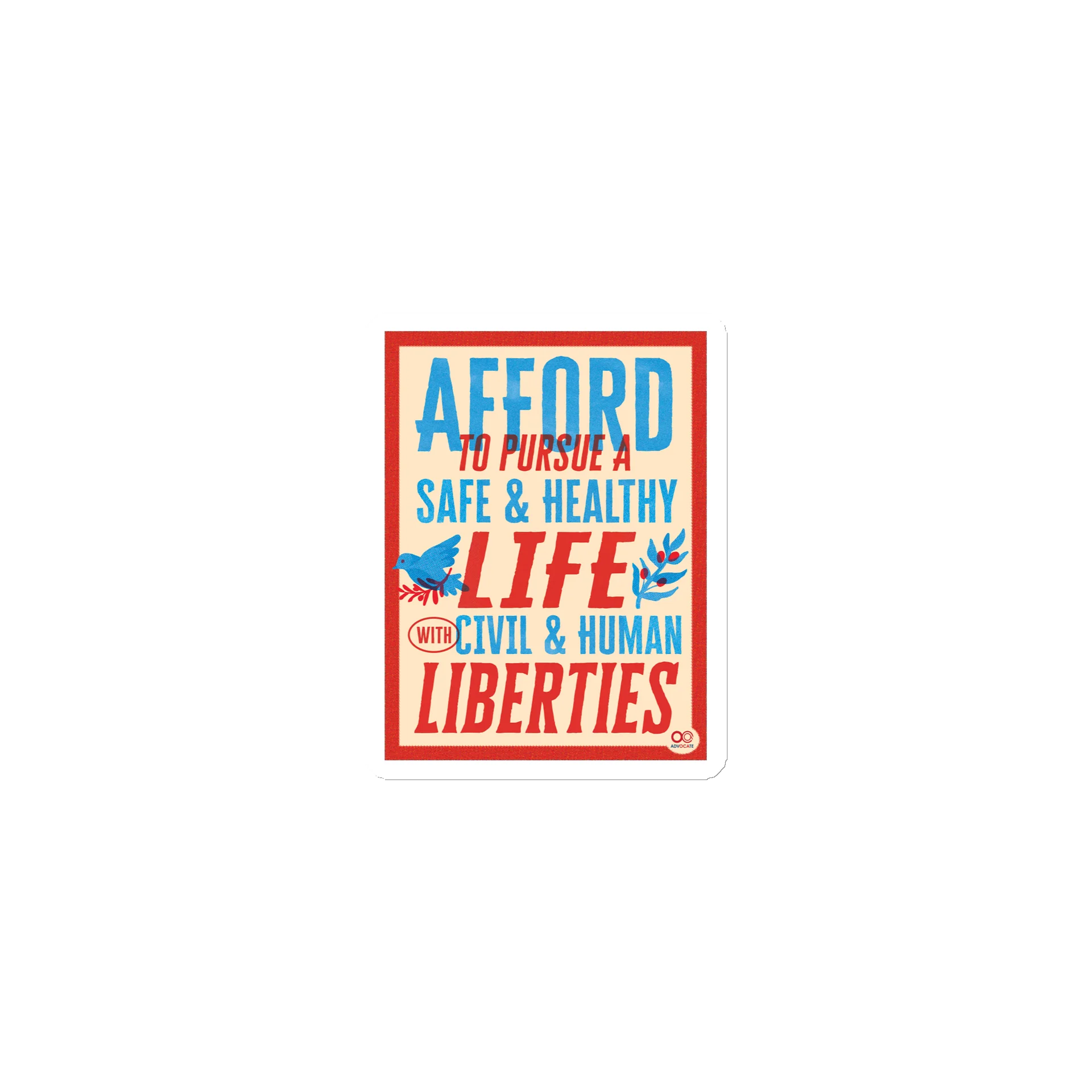 Affordability Die-Cut Magnet product image (1)