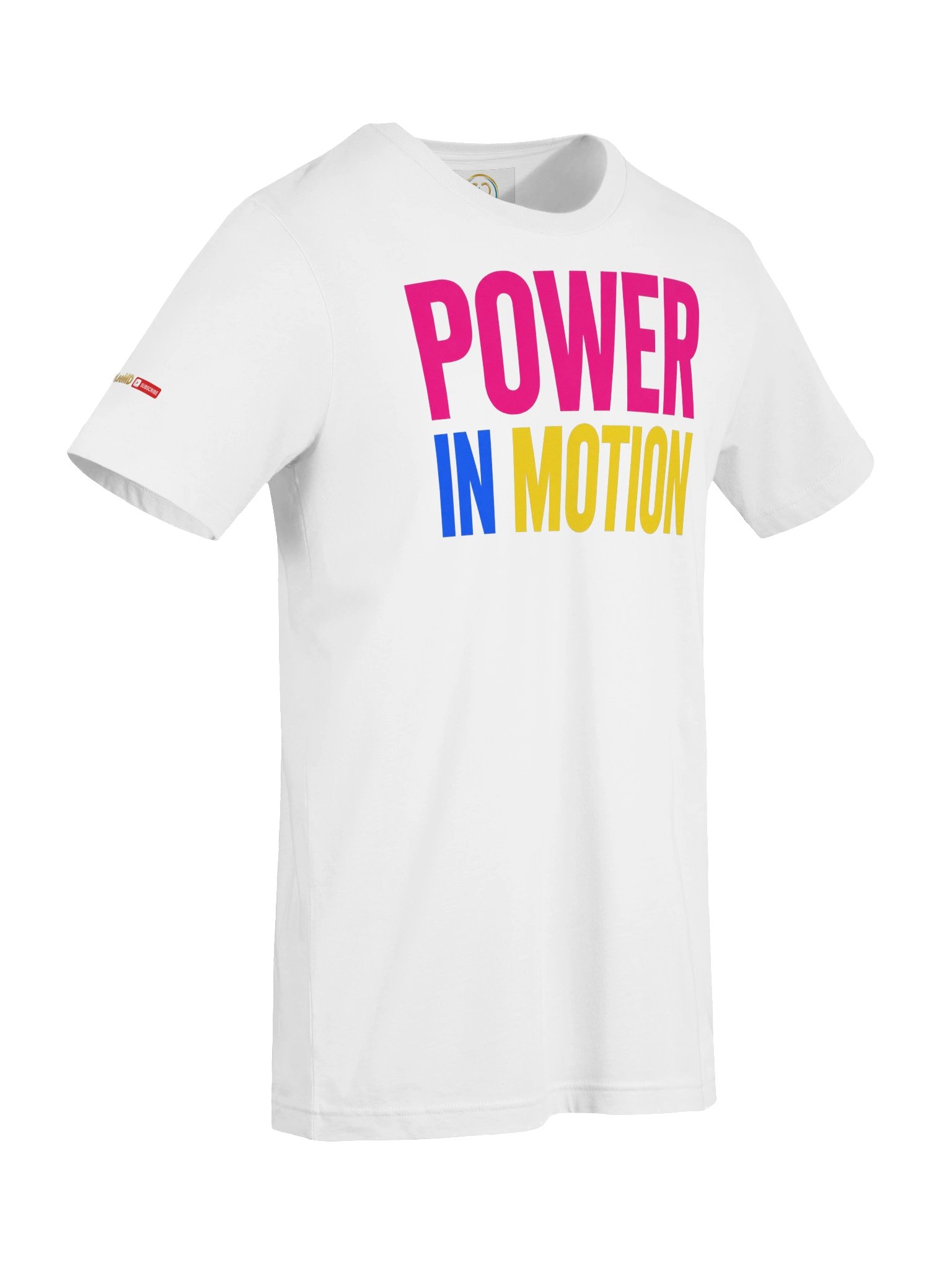 Power in Motion — White | Unisex T-Shirt product image (10)