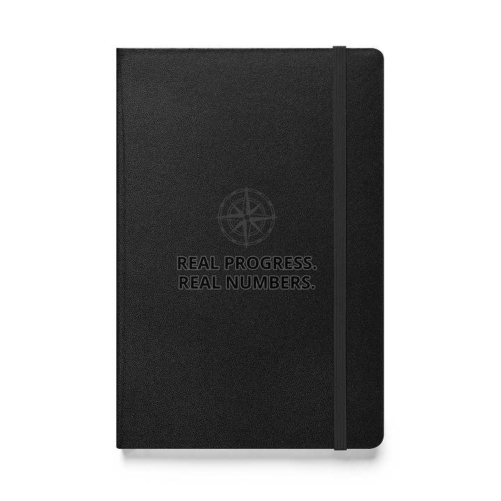 The Navigator’s Ledger: "Real Progress" UltraHyde Hardcover Journal product image (1)
