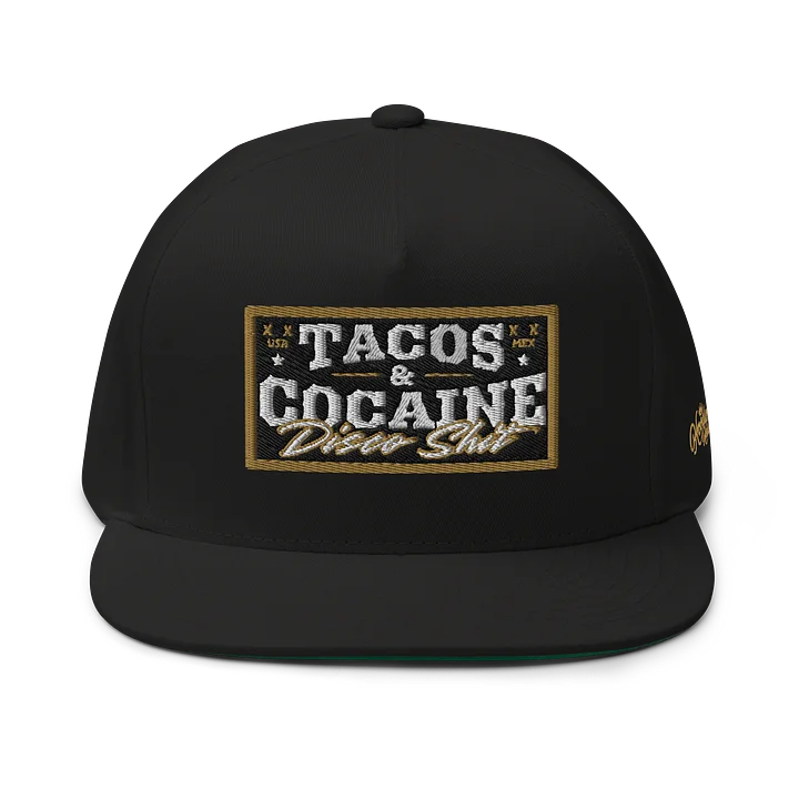TACOS & COCAINE/Disco Shit - Embroidered SnapBack product image (1)