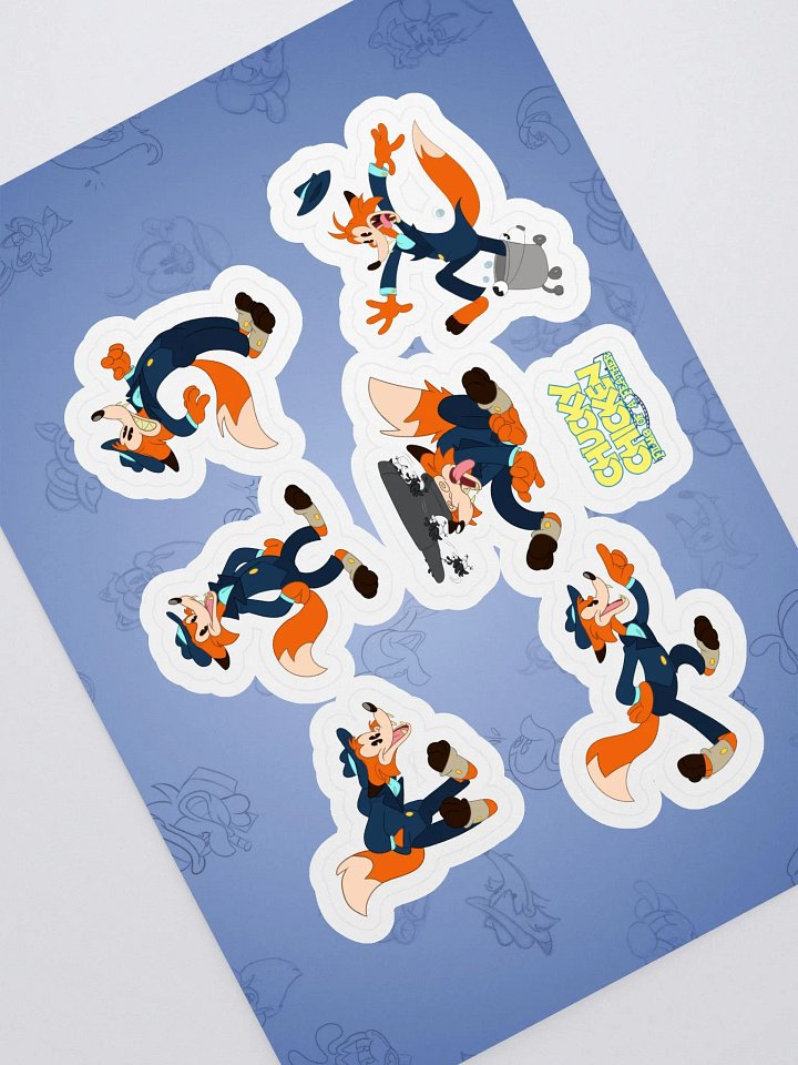 Freddy Fox Sticker Sheet product image (1)