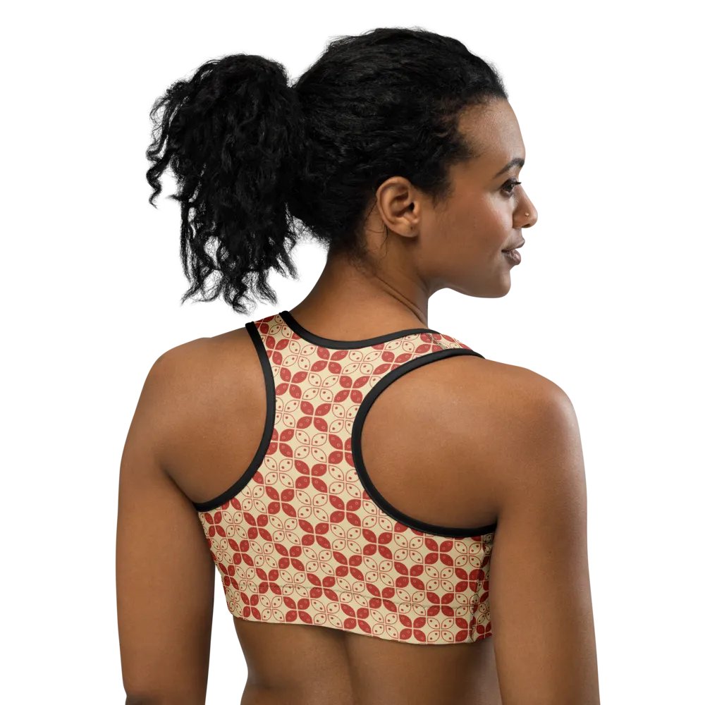 Batik Kawung Classic Sports Bra product image (7)