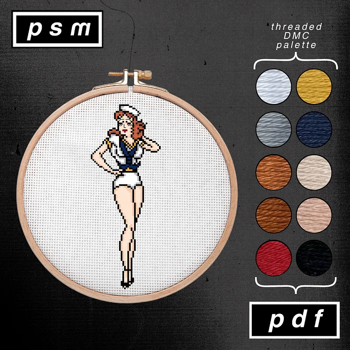 Sailor Jerry Sailor Pin Up Pattern product image (2)