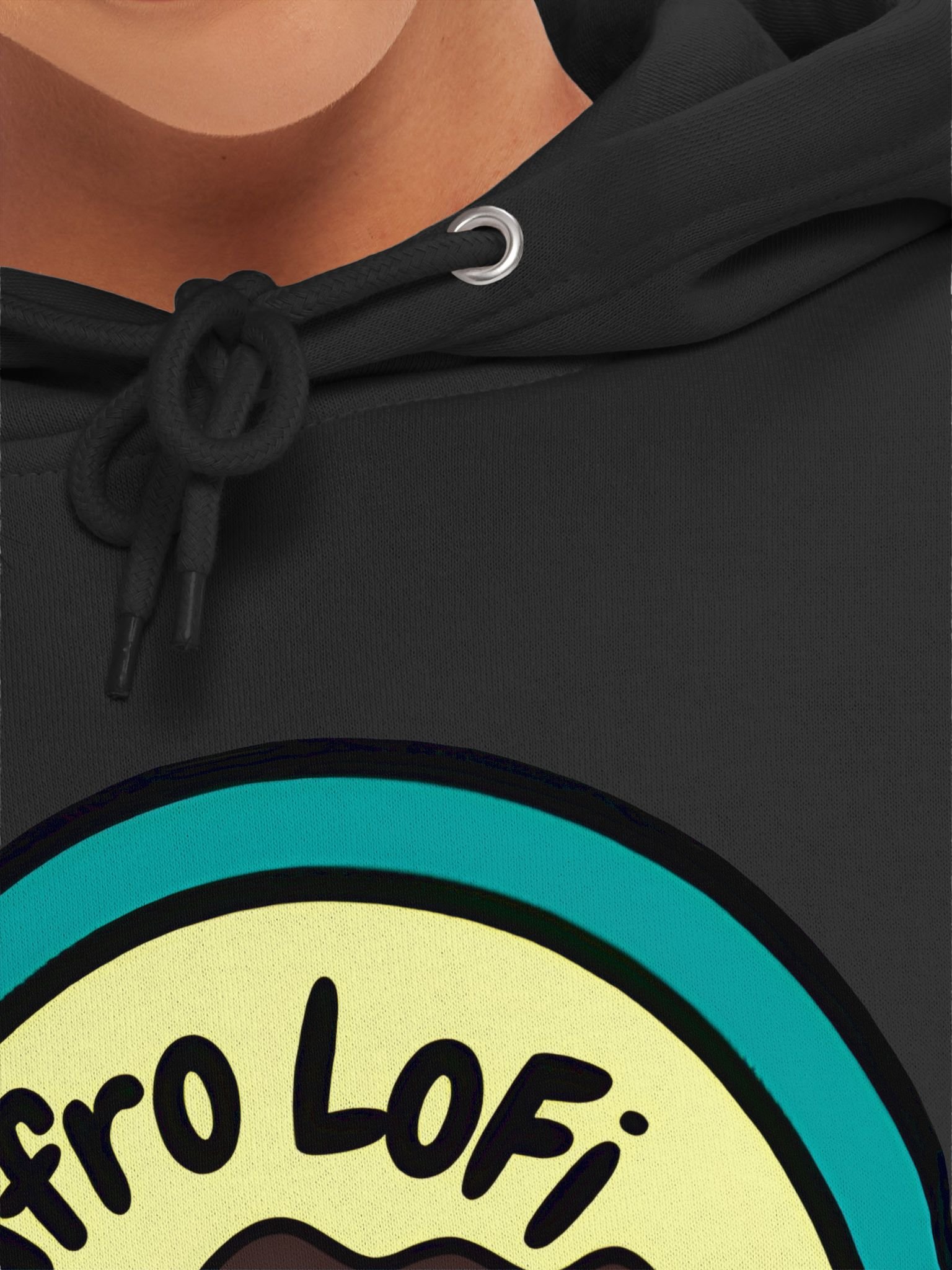 Afro LoFi Music Logo Hoodie product image (3)