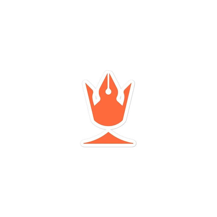 Pixaroma Orange Crown Sticker product image (2)