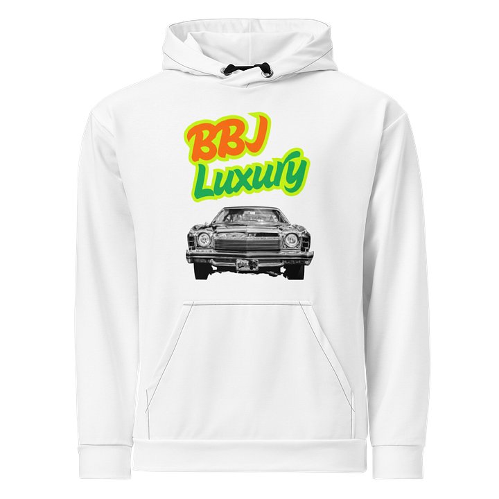 BBJ Luxury White Hoodie product image (1)