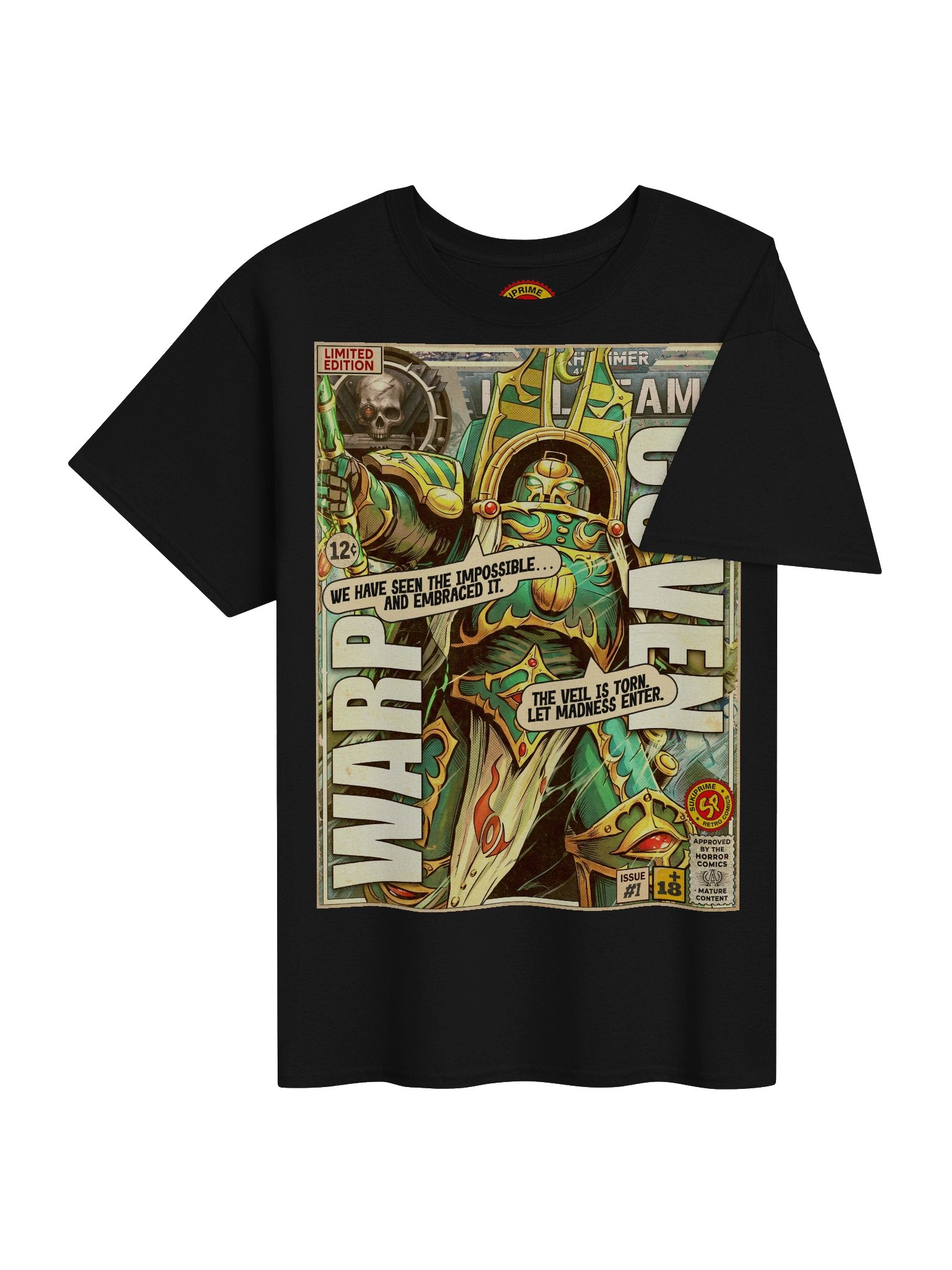 Warpcoven Comic Art T-Shirt product image (4)