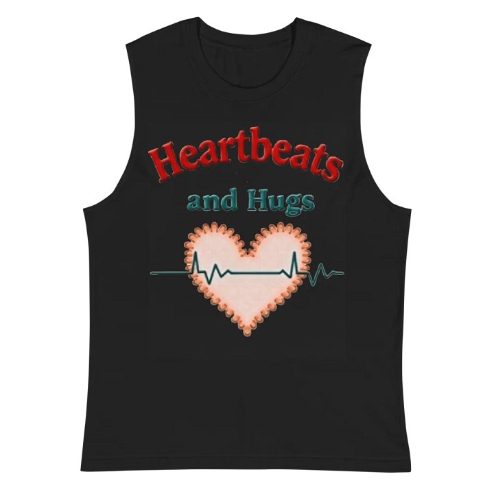 Heartbeats and Hugs Muscle Tank product image (3)