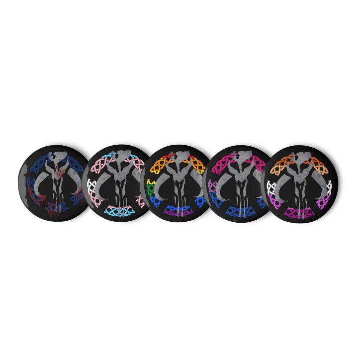 Mixed Mythosaur pins product image (1)