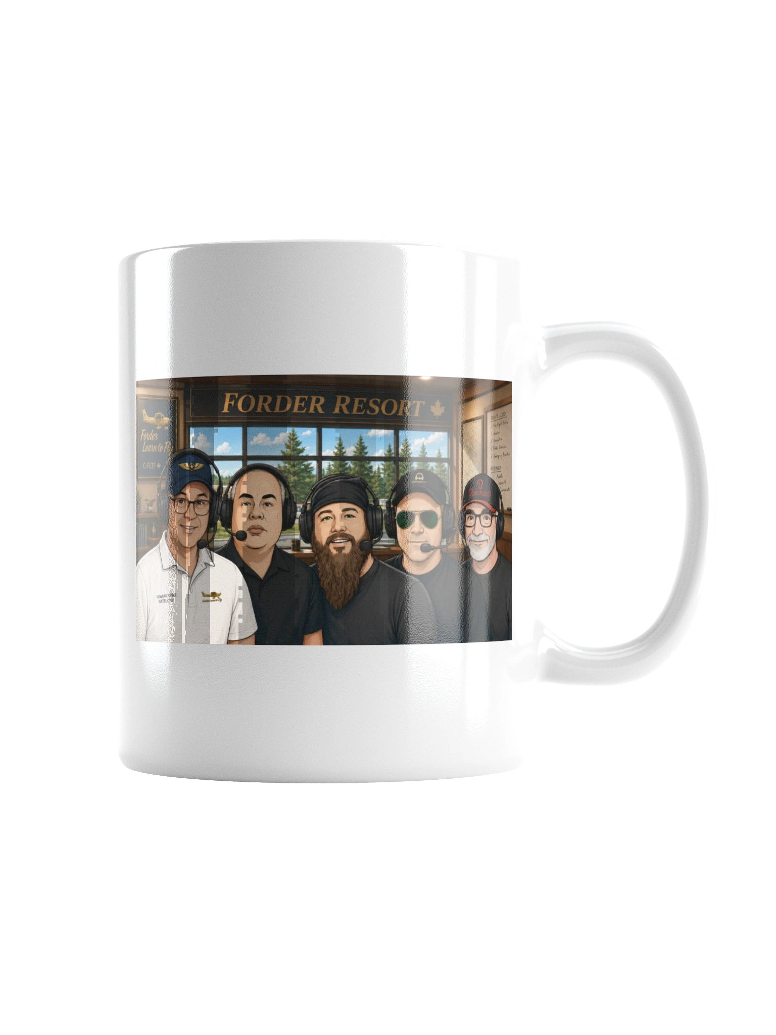 ForderLearnToFly White Mug product image (7)