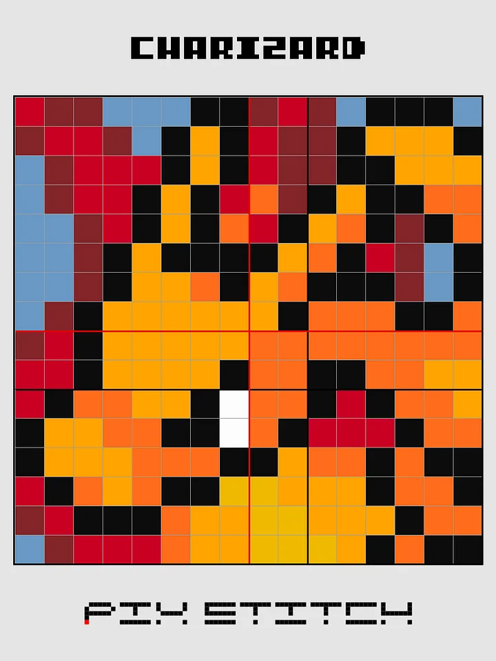 Charizard Pixel Art product image (2)